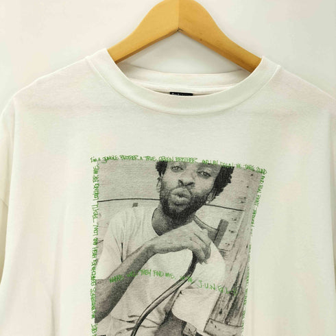 バックチャンネル Back Channel 00S 初期 タグ DEF-T アーティスト プリント Tシャツ メンズ JPN:XL